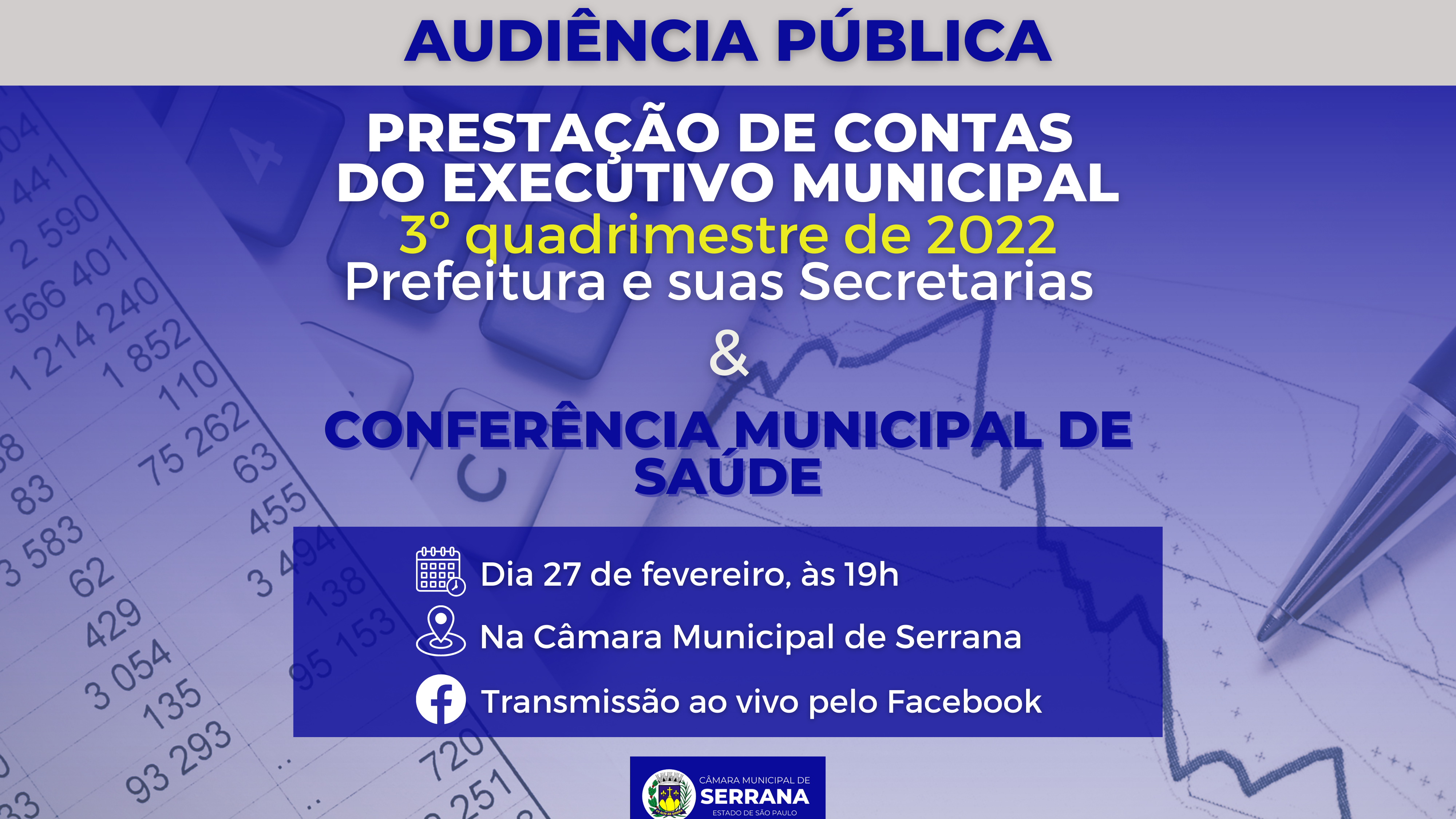 Audiência Pública de Prestação de Contas & Conferência Municipal de Saúde