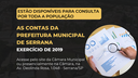 CONTAS DA PREFEITURA MUNICIPAL DE SERRANA DO EXERCÍCIO DE 2019