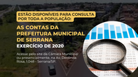 CONTAS DA PREFEITURA MUNICIPAL DE SERRANA DO EXERCÍCIO DE 2020