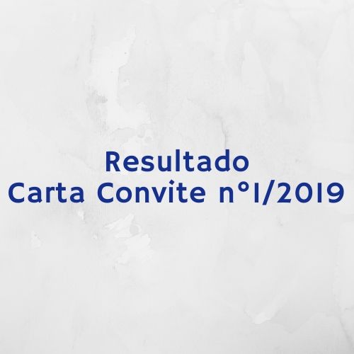 Resultado da Carta Convite nº 1/2019